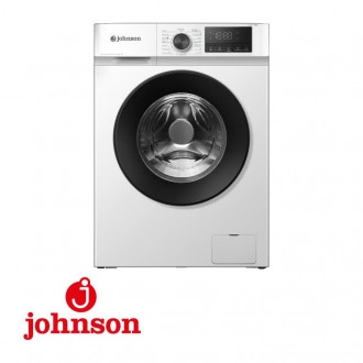 Lavadora Johnson CF 7KG 1400RPM Clase A Inverter Display Blanca