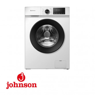 Lavadora Johnson CF 8KG 1400RPM Clase A Display Blanca