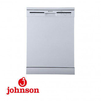 Lavavajillas Johnson 60CM 12 Servicios Clase E 6 Programas Blanco