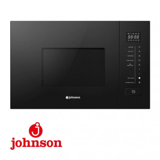Microondas Johnson Encastre 20L 800W Grill 1000W Display Cristal Negro
