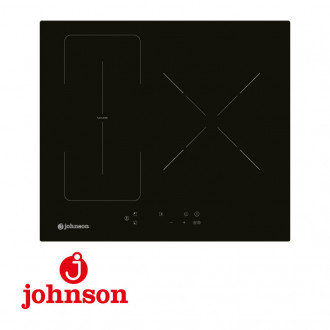 Placa Induccion Johnson 3 Zonas 320MM Control Tactil Cristal Negro