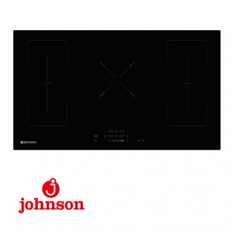 Placa Flexinduccion Johnson 5 Zonas 90CM Control Tactil Cristal Negro